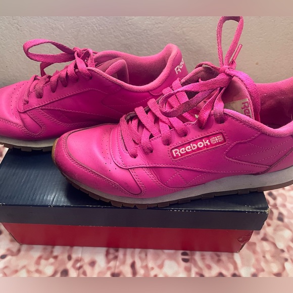 Reebok Shoes - Hot Pink Reebok Sneakers